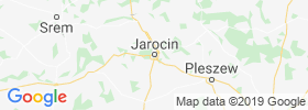 Jarocin map